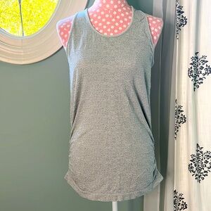 Athleta Ruched Racerback Tank Size L